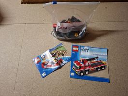 Feuerwehr-Truck mit Löschboot 7213