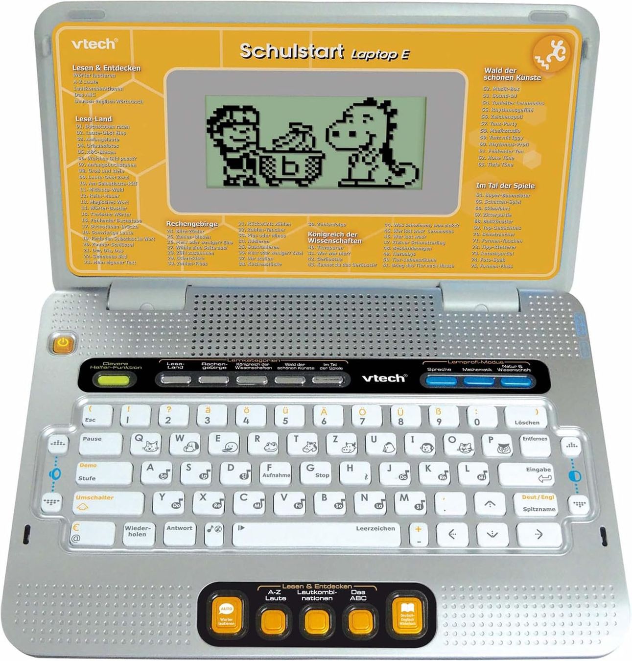 Vtech Giocattoli: VTech Schulstart Laptop inkl. Tragetasche – Lerncomputer – Nuovo e nell'imballaggio originale da Suhr venduto da SchnapperCH 2