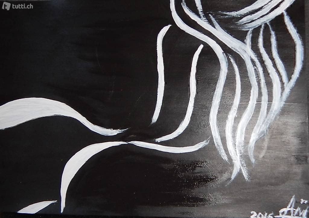 Dipinti: Nudo donna bianco nero dipinto moderno o – Nuovo (secondo la descrizione) da Coldrerio venduto da camillo71