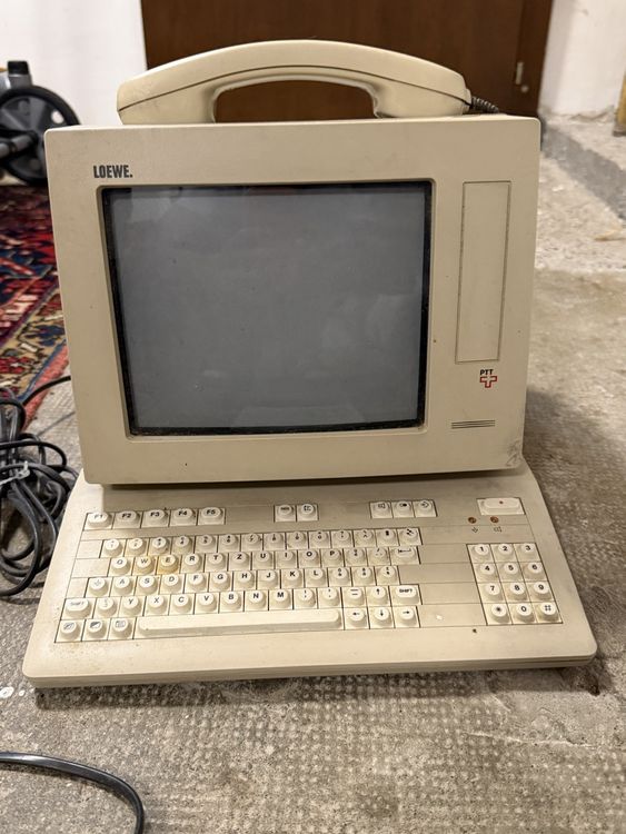 Loewe MultiTel-C PTT Vintage Terminal with Manual Untested (Gebraucht ...