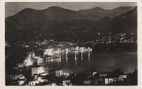 AK Lugano di Notte gel. 12.12.1946