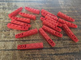 lego 42023 lot de 18 pièces Red Slope, Curved 6 x 1 Inverted