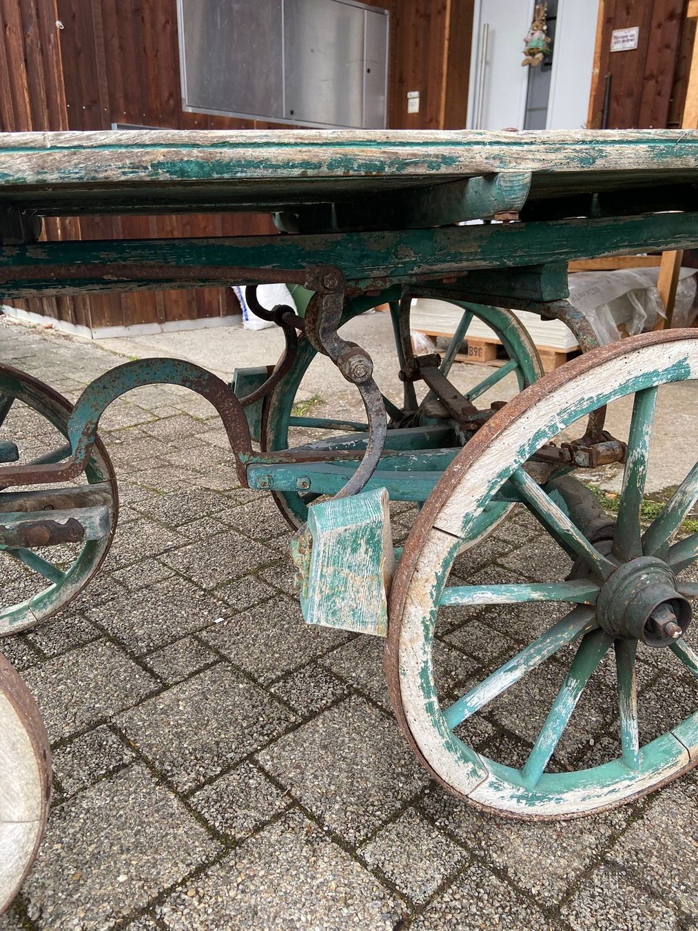 Rimorchi: Handwagen aus Holz – Usato da Sarmenstorf venduto da Poetteler 3