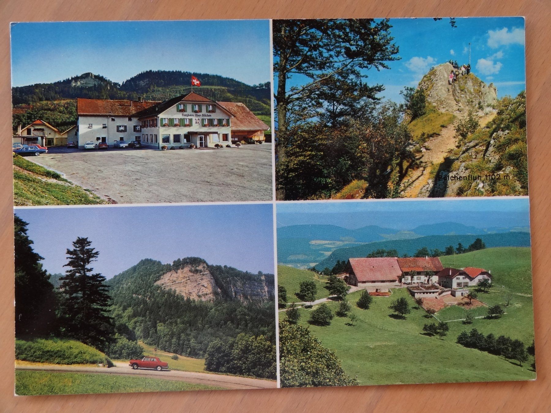 Cartoline postali: Eptingen - Berghaus Ober-Bölchen – Usato da St Léonard venduto da Riglin