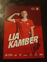 Lia Kamber - handsigniert SFV Karte  ⚽🇨🇭🇨🇭