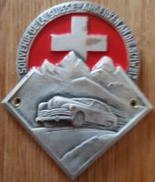 Plakette SOUVENIR DE LA SUISSE-ANDENKEN AN DIE SCHWEIZ