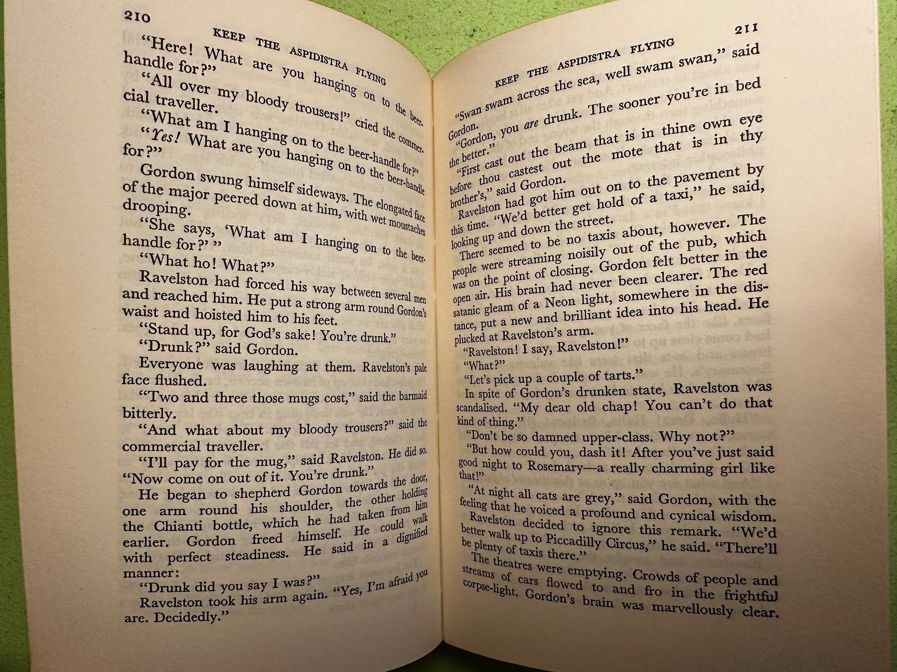 Libri: George Orwell: Keep the aspidistra flying. 1962 – Usato da Zürich venduto da allp 8