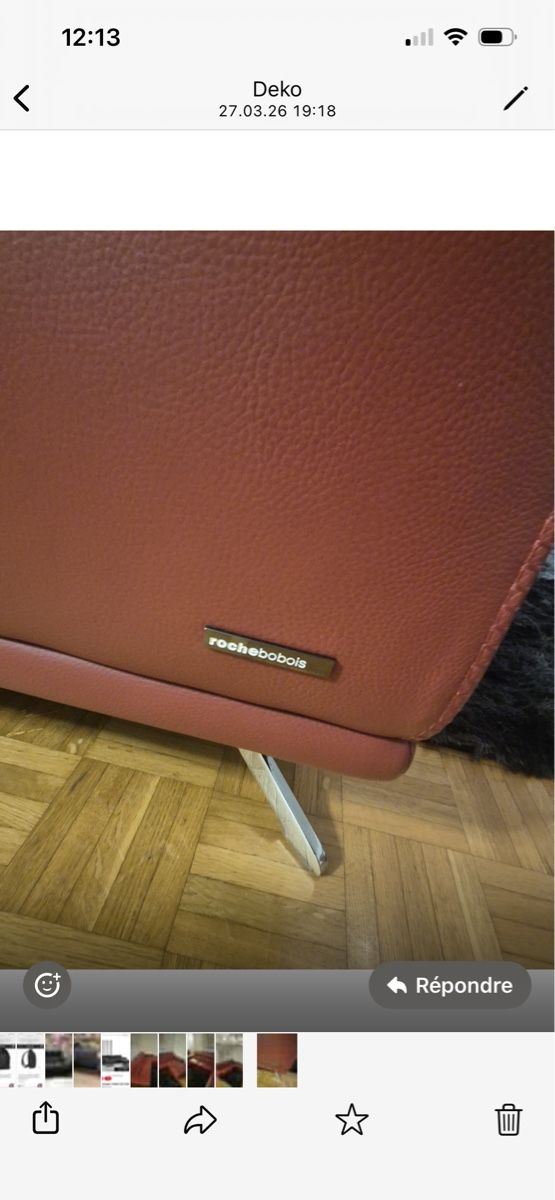 Roche Bobois Sofas: Canape Rochebobois cuir – Gebraucht aus Fribourg von Senator77 4