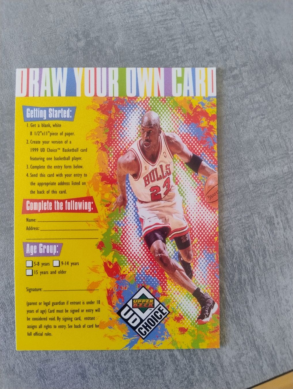 Nba Carte collezionabili: NBA 1998 UD CHOICE  MICHAEL JORDAN – Nuovo (secondo la descrizione) da Martigny venduto da jul_7s5x