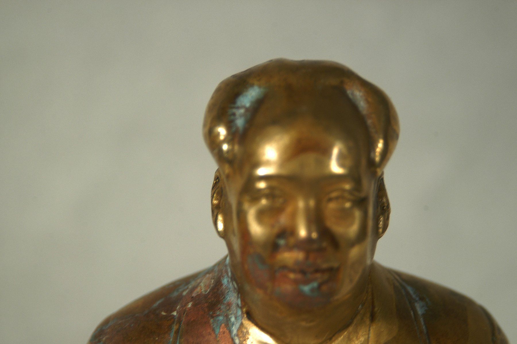 Sculture & Statue: Alte Mao Zedong Bronzestatue – Usato da Herisau venduto da Wisen 1