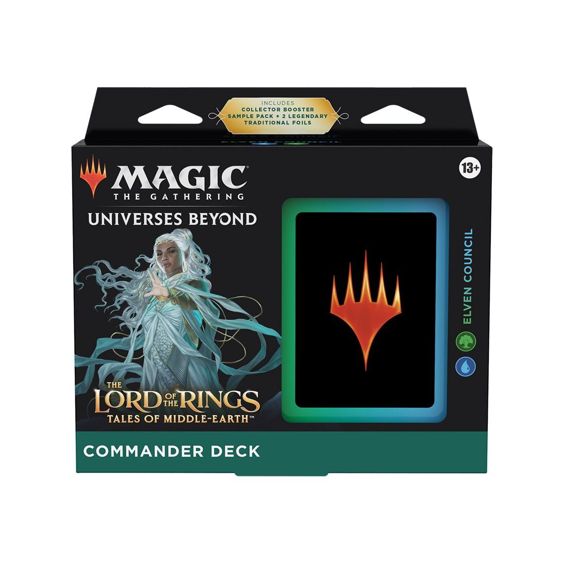 Magic The Gathering Carte collezionabili: MTG - Elven Council (LotR) - Precon Commander Deck – Usato da Frauenfeld venduto da tobiaskoestli1 3