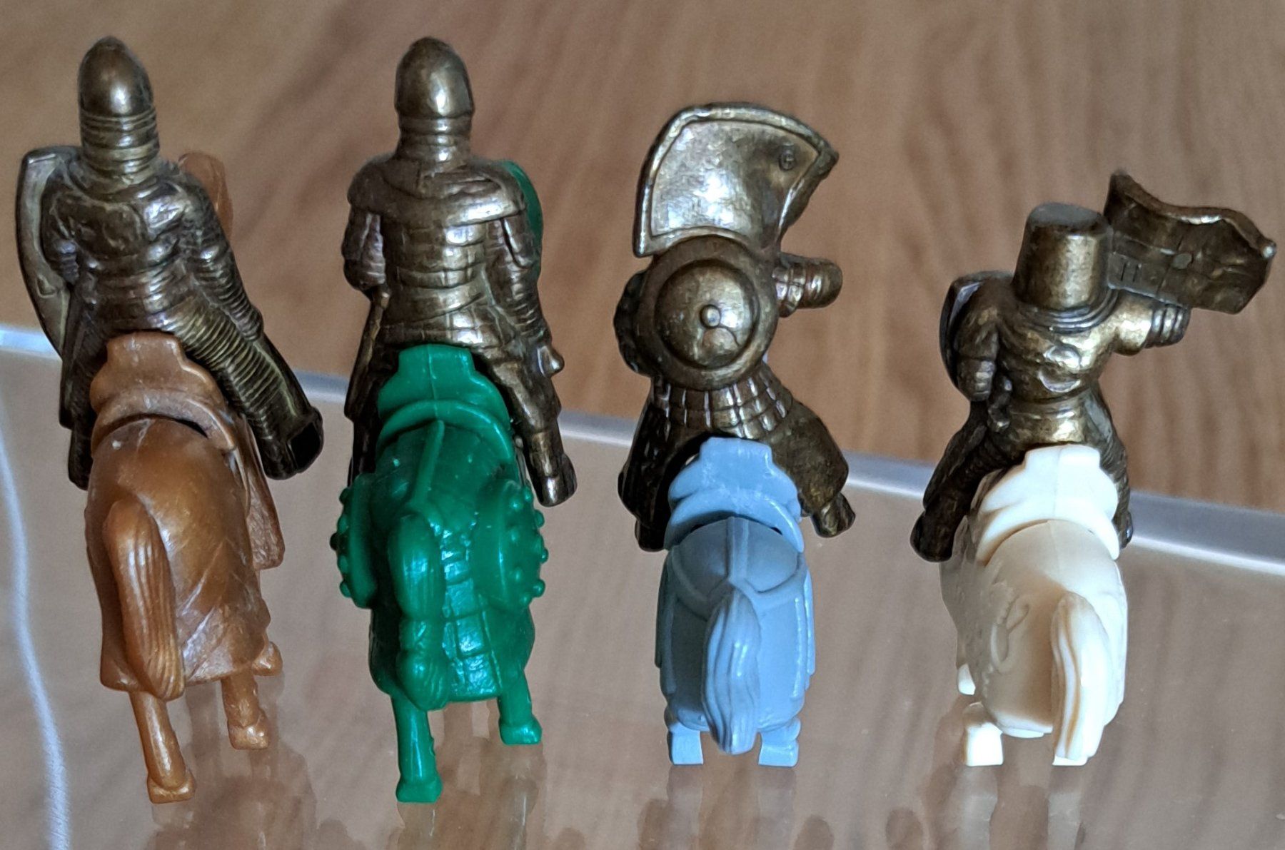Statuette: 4x Ritter zu Pferd 1996 Kupfer – Usato da Tenniken venduto da mik_6mxg 5