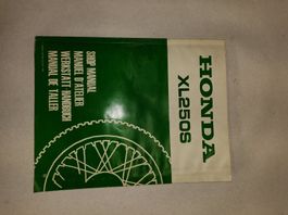 Honda XL 250 S Werkstatthandbuch