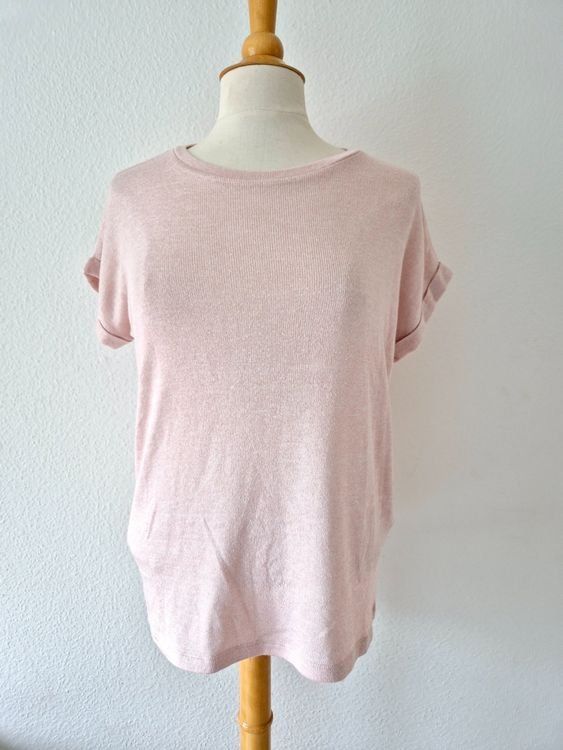 Vero Moda T-Shirts: T-Shirt Strick rosa – Gebraucht aus Langenthal von lauras00 1