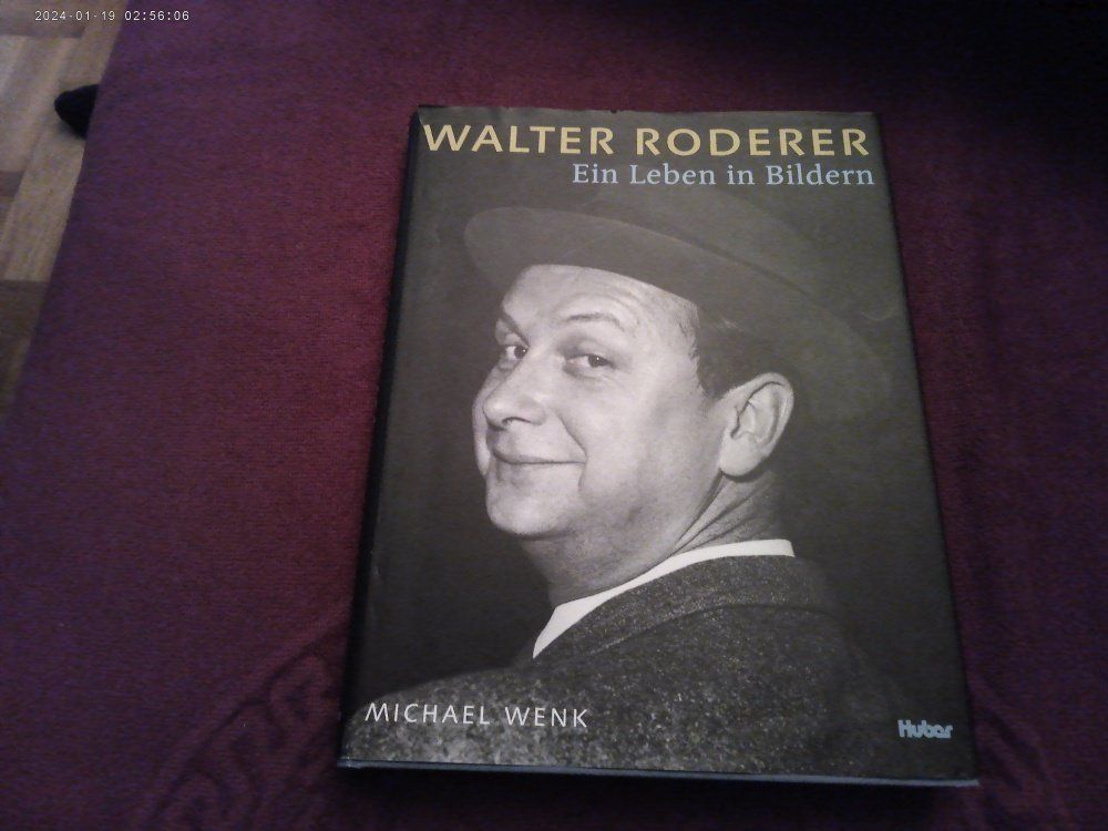 Libri: Walter Roderer - Ein Leben in Bildern(MIT WIDMUNG + SIGNIERT – Usato da Volketswil venduto da nemo2000