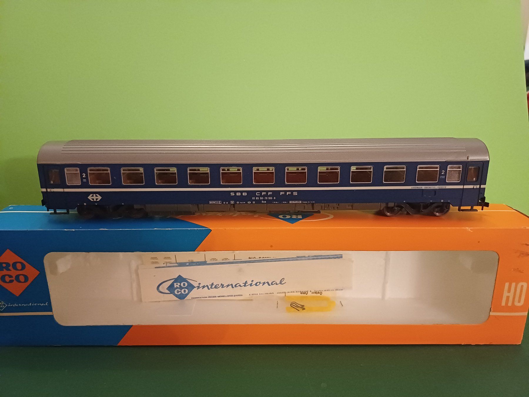 Roco Modellini di ferrovie: Roco Liegewagen 2.Klasse der SBB – Usato da Bassersdorf venduto da darki77