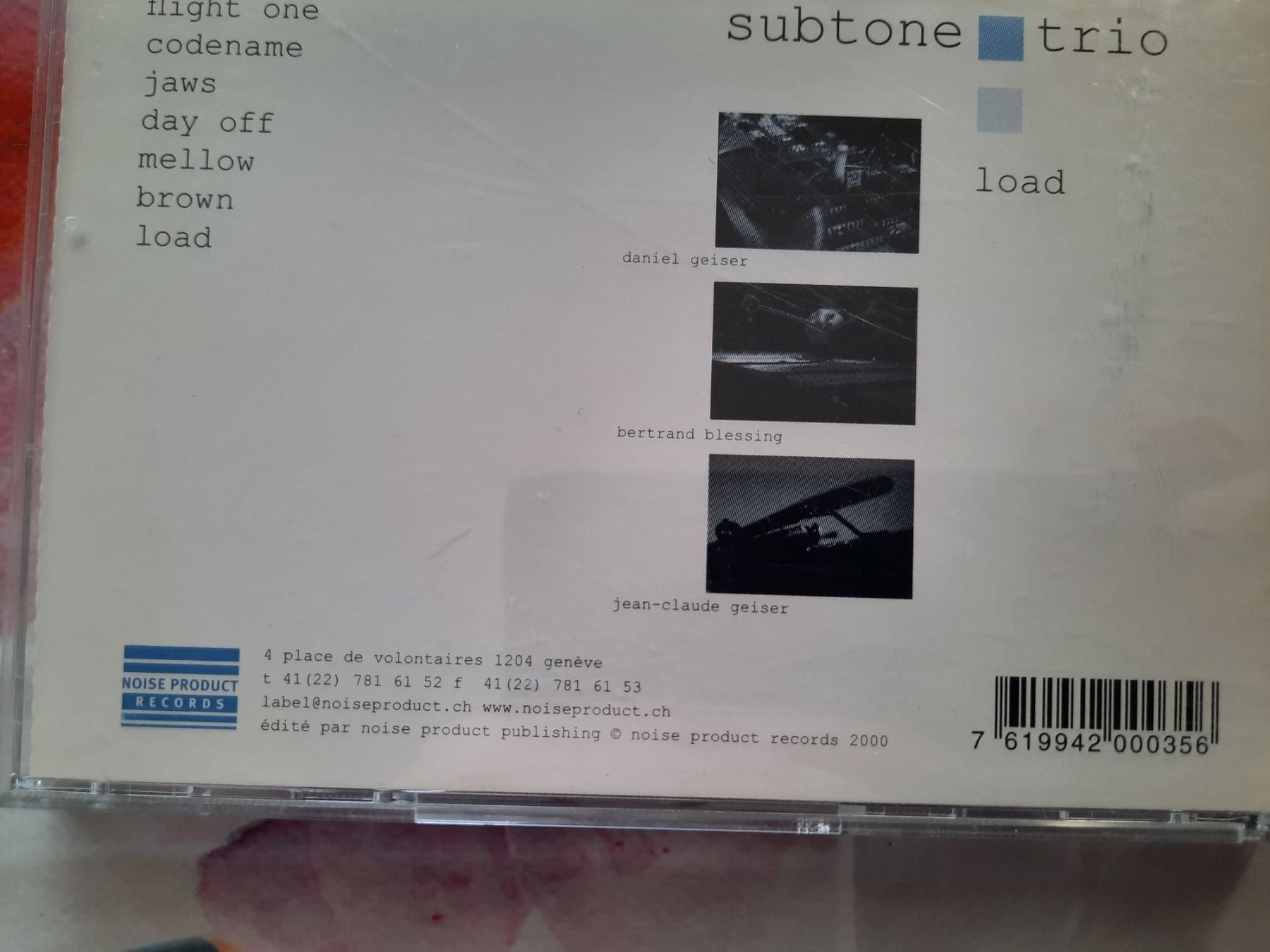 CDs: CD Subtone trio - Load – D'occasion à Pully par bro_n52j 3