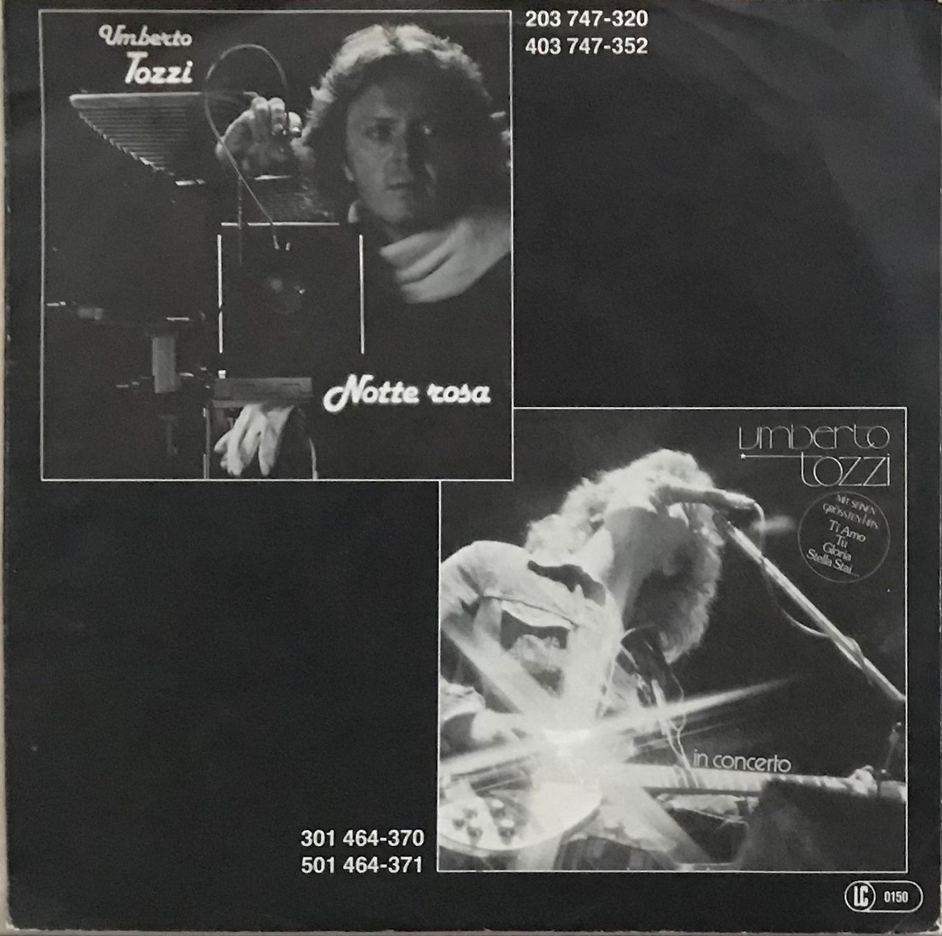 Schallplatten: UMBERTO TOZZI - PER ANGELA – Gebraucht aus Bussigny von vinyl-pas-cher 1