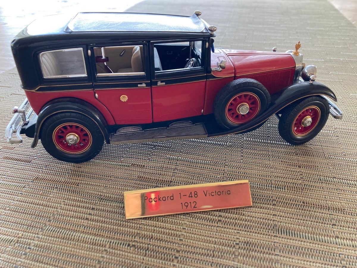 Franklin Mint Modellini d'auto: Packard 1-48 Victoria 1912 Modellauto Oldtimer – Usato da Fällanden venduto da gitscho