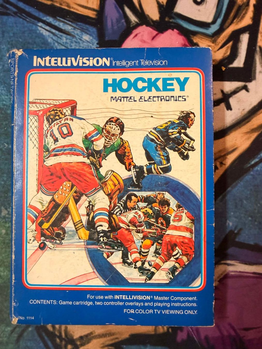 Giochi: Hockey Mattel Intellivision – Usato da Giubiasco venduto da Ticinerd