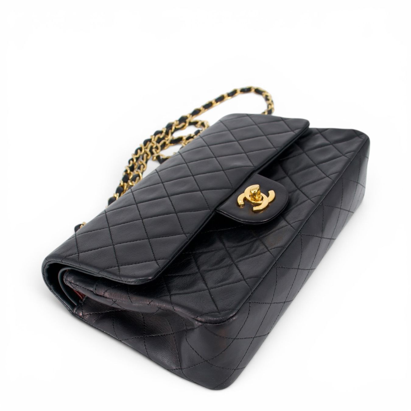 Chanel Borse da donna: Chanel Timeless Medium schwarz GHW – Usato da Binningen venduto da Designerlabels 7