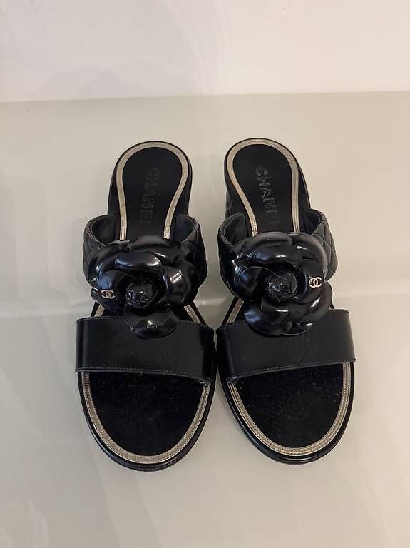 Chanel Scarpe da donna: Sandali col tacco Chanel – Usato da lugano venduto da xen_q9zz