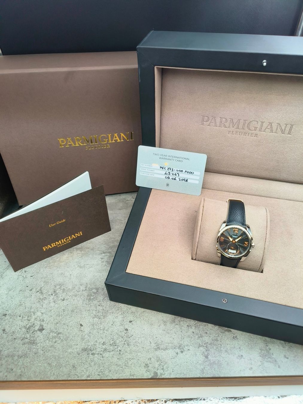 Parmigiani Fleurier Uhren: Parmigiani – Neu und originalverpackt aus La Chaux-de-Fonds von curtitswisswatches 1