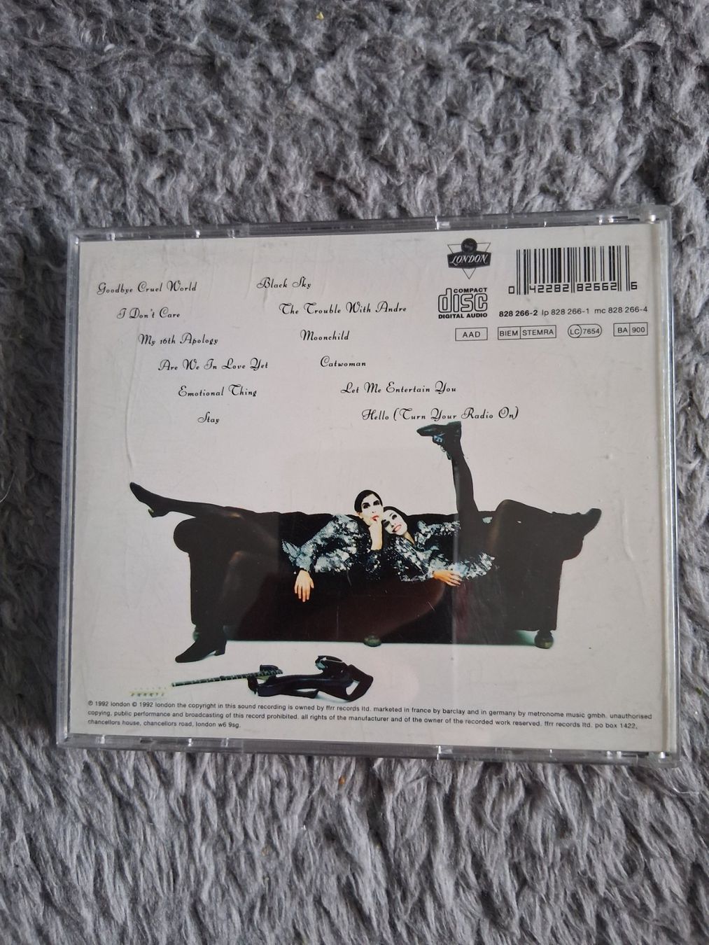 CD: SHAKESPEARS SISTER     HORMONALLY YOURS     CD – Usato da Wetzikon ZH venduto da Ramones01 1