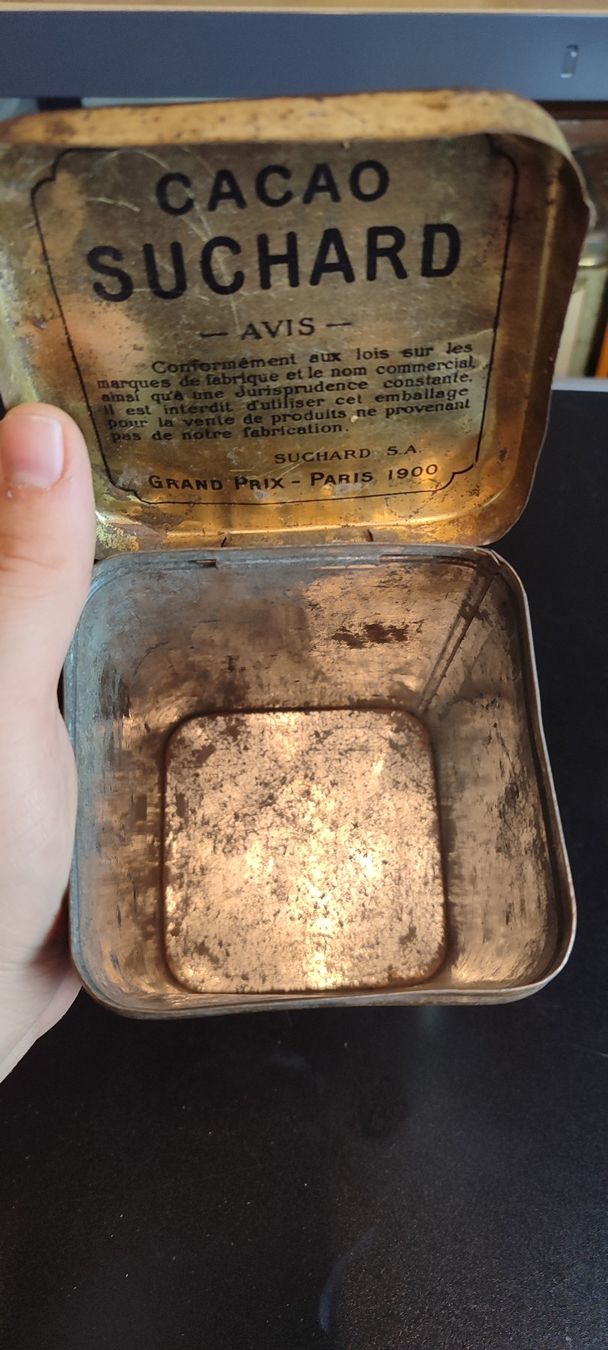 Suchard Barattoli: Wunderschöne Blechdose von Suchard Kussmädchen 2 17 cm – Usato da Gelterkinden venduto da MYSTOREFORYOU4460 6