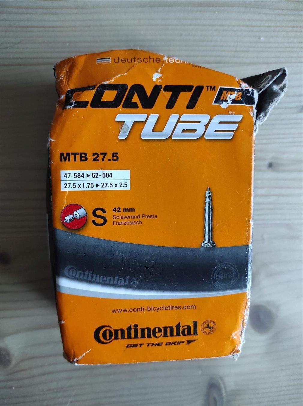 Ersatzteile: Continental CONTI MTB 27.5 S Schlauch – Neu (gemäss Beschreibung) aus Beckenried von SCHEMA79