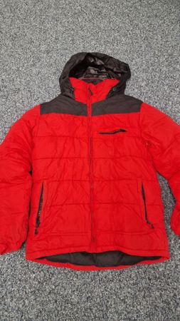Hanbury Winterjacke, Grösse M, Top Zustand, Rot/Schwarz