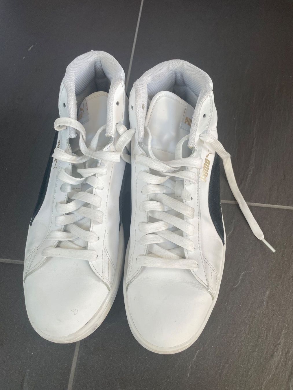 Puma Chaussures hommes: Weisse Puma Herrenschuhe, Grösse 43 – Neuf (Voir description) à Niederglatt ZH par ctulimp