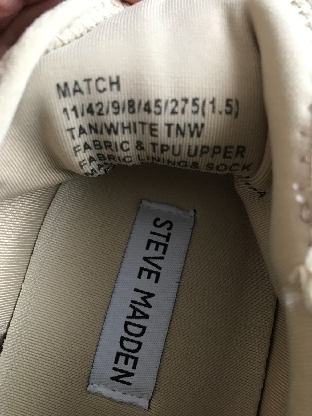 Steve Madden Scarpe da donna: STEVE MADDEN MATCH Sneaker – Nuovo (secondo la descrizione) da Zürich venduto da ljp_2hsx 2