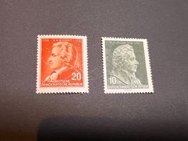 DDR 1956  Mi 510-11 ohne Gummi  *  (3452)