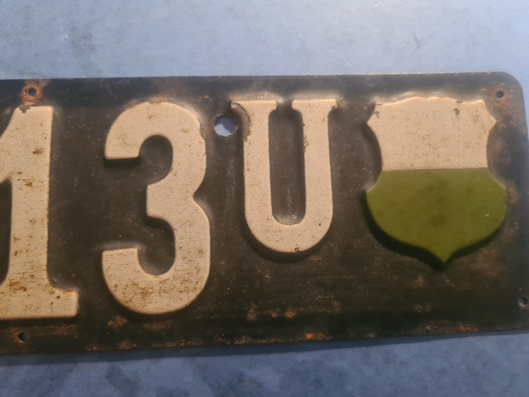 Insegne: PLAQUE  VAUD  VINTAGE  COLLECTION  RARE – Usato da Bellevue venduto da BURGOLMANIA 2