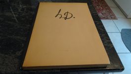 DAUMIER HONORE  240 LITHOGRAPHIEN ANTIK 1946 DRUCK CONZETT &