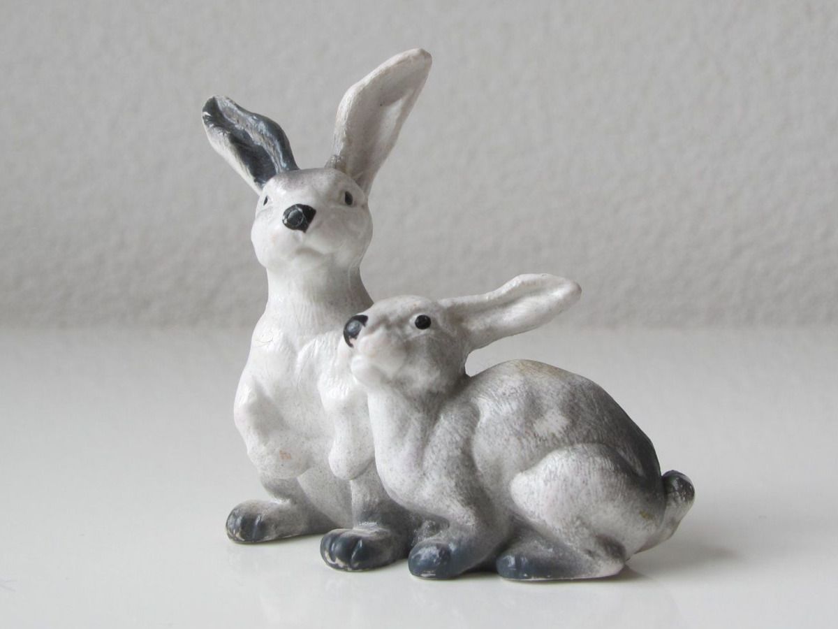 Schleich Statuette: Schleich 13104 Hasenpaar, weiss – Usato da Vilters venduto da hedi00 4