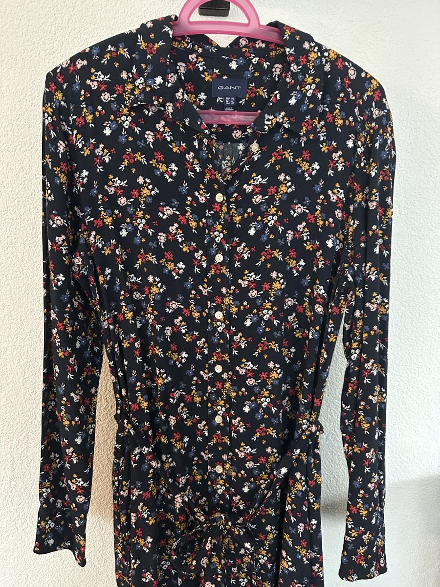 Gant Kleider: GANT Blumenkleid Gr. 38 Hemdblusenkleid Langarm – Neu (gemäss Beschreibung) aus Glattbrugg von SMusic98 5