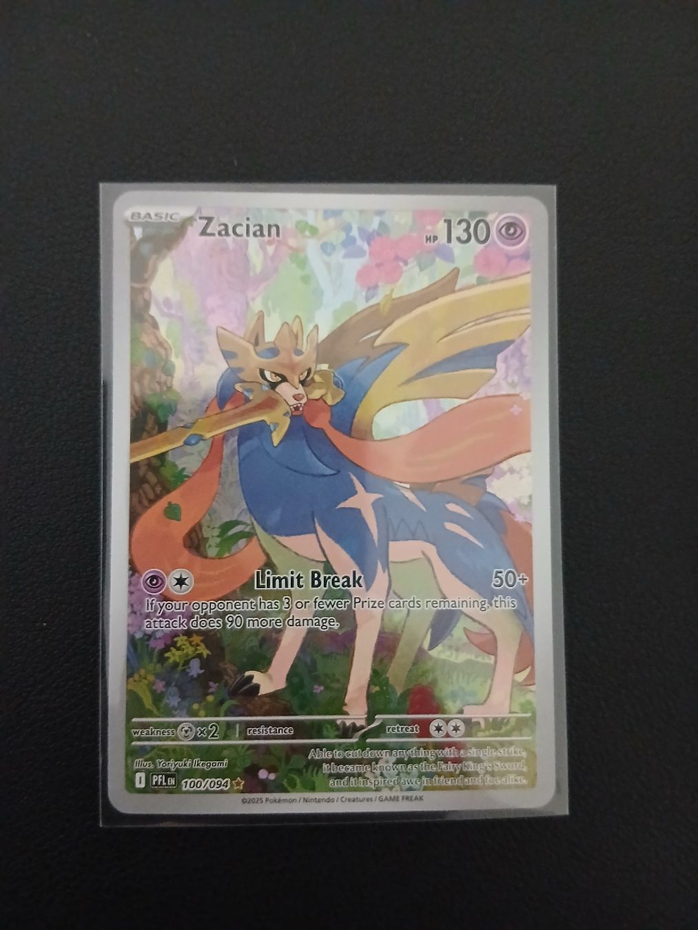 Pokémon Carte collezionabili: Phantasmal Flames Zacian Pokémon Englisch – Nuovo (secondo la descrizione) da Regensdorf venduto da Baba_Basar 2