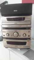 AKAI TX-810 Mini Stereo Component System mit Boxen