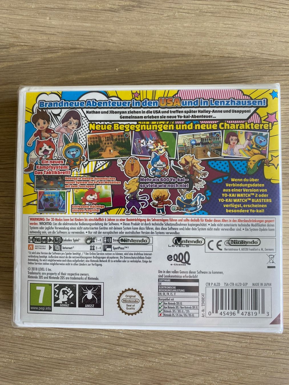 Nintendo Spiele: Yo-Kai Watch 3 Nintendo 3DS SEALED Neuware DE Version – Neu und originalverpackt aus Zürich von GamesCH 1