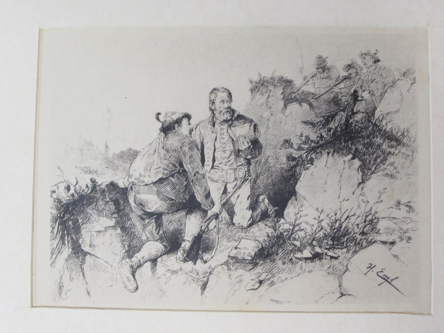 Gravures: Jagdt, Gemsen, 19.Jh. – D'occasion à Walchwil par Shells1 8