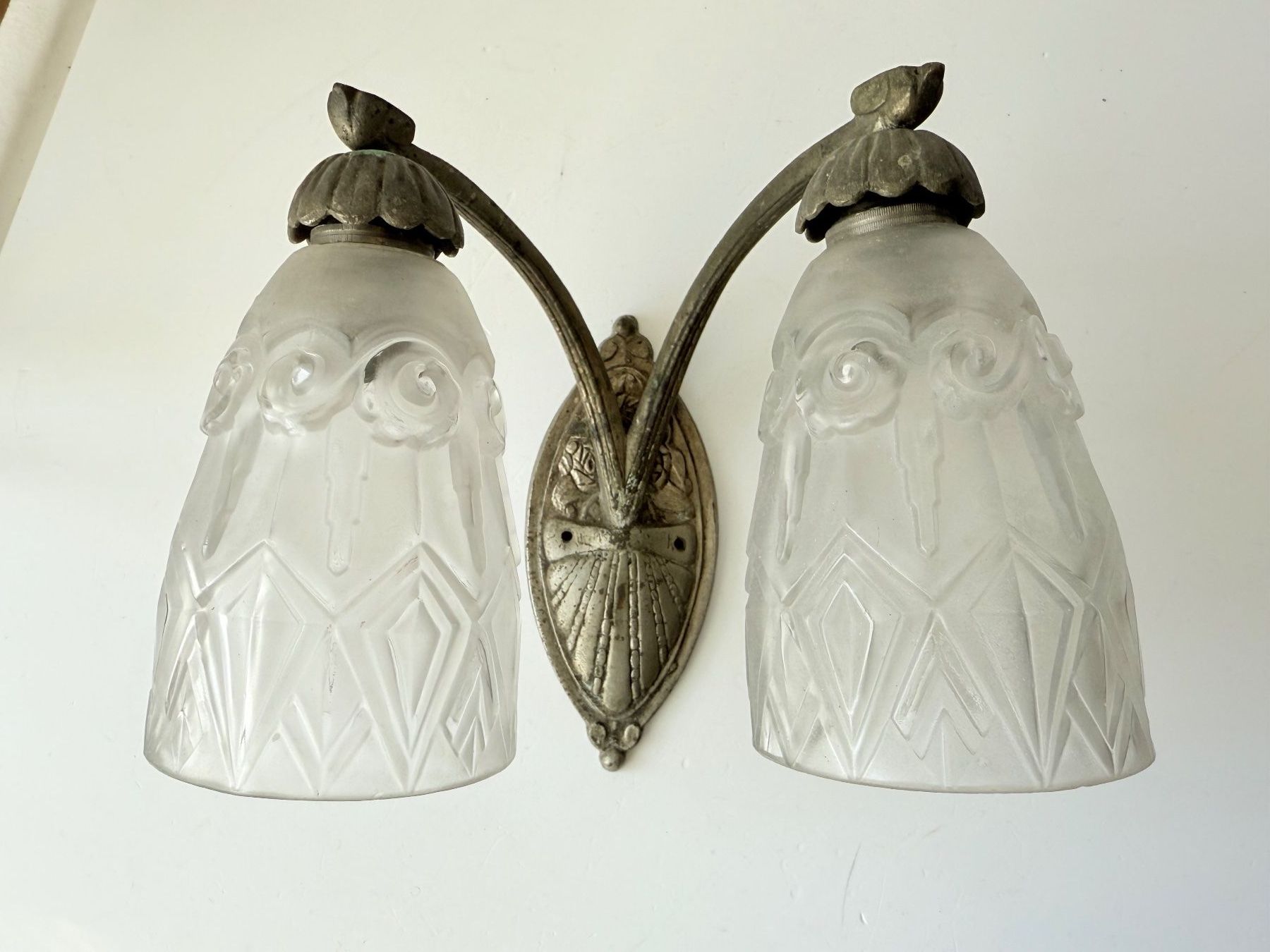Lampes: Jugendstil Wandlampe – D'occasion à Zwingen par moje1