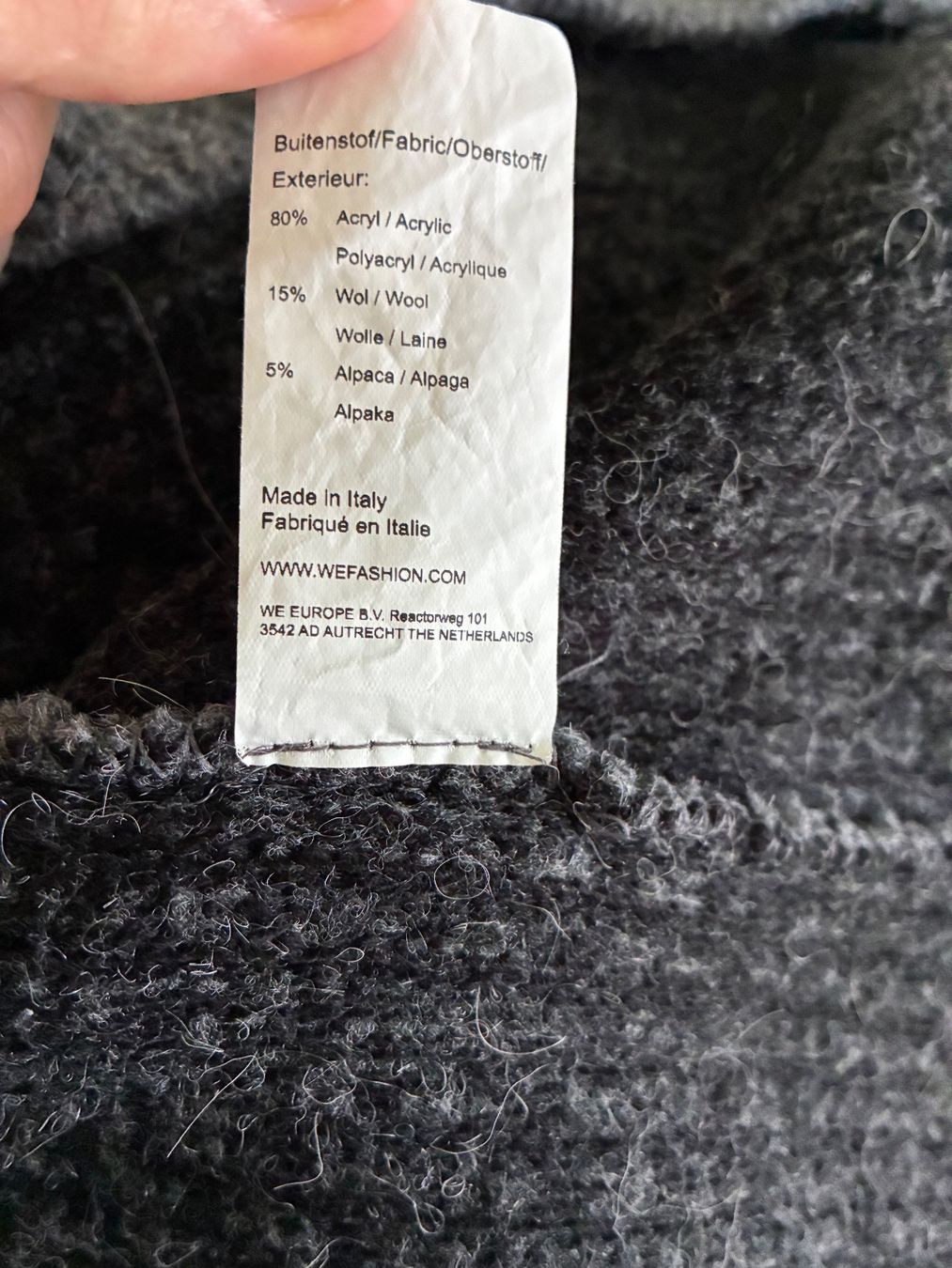 We Jacken: WE Fashion Blazer jacket - grey - wool – Gebraucht aus Zürich von max_8cpy 2