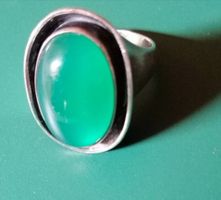 Fingerring 800 Silber 1970er-Jahre, Gr. 56