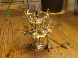 Vintage Toledo Cocktailspieße Set – 18 Schwerter / Degen