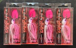 Sakura CAJUN Chatterbait 4er Mix-Set 7 - 10.5gr - 21gr
