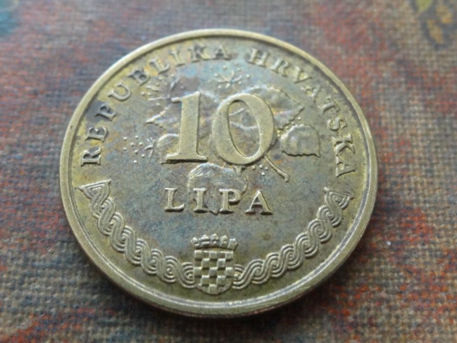 Tutti le monete: CROATIE   10  Lipa  1993 – Usato da Romanel-sur-Lausanne venduto da Swift13 1