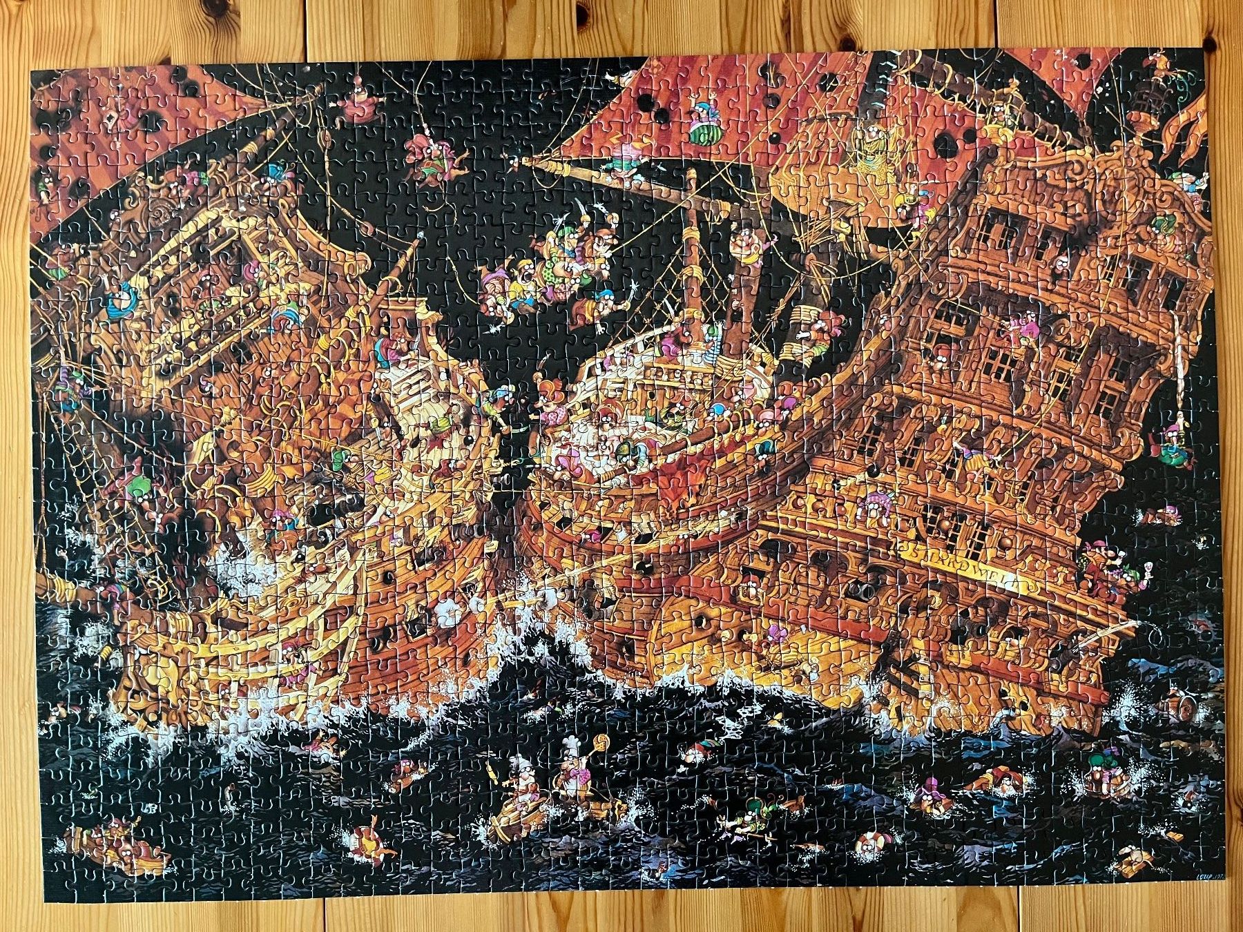 Heye Puzzles: Heye Puzzle Loup Captain Flints Party – D'occasion à Zürich par Gurkis 1