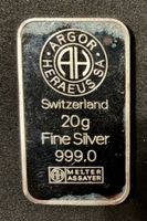 20g 999er Silberbarre Argor